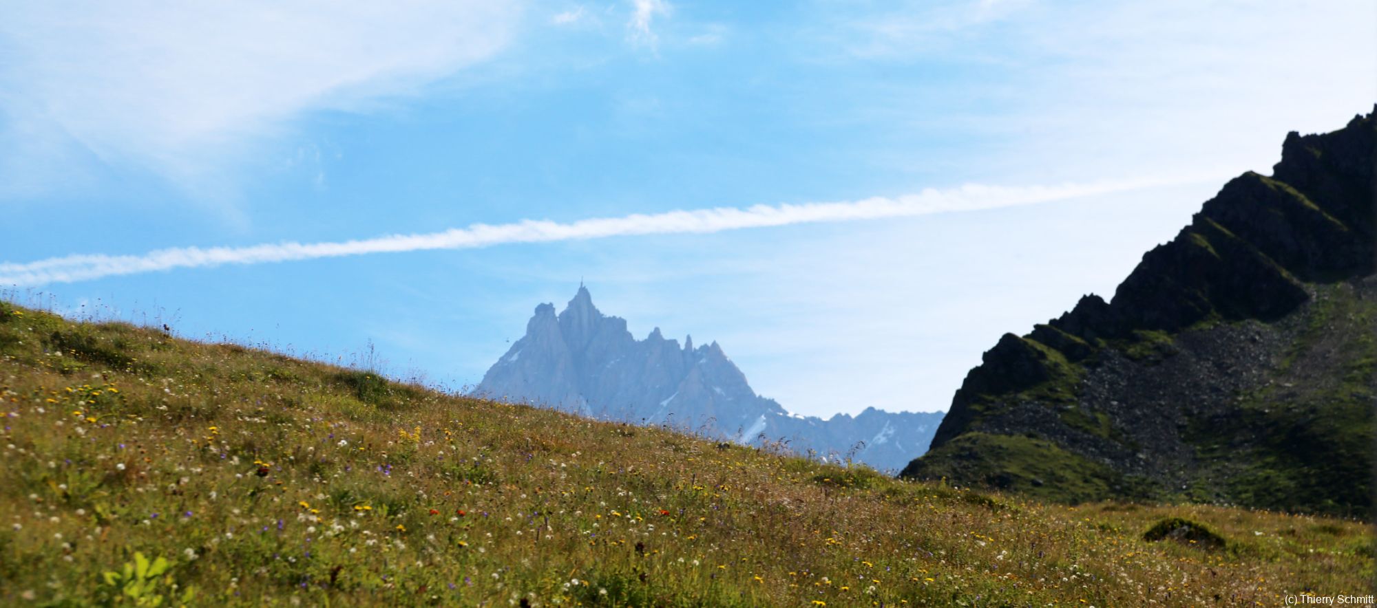 laiguille vue depuis le tramway du mt blanc o