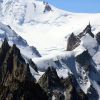 laiguille vue des grands montets o