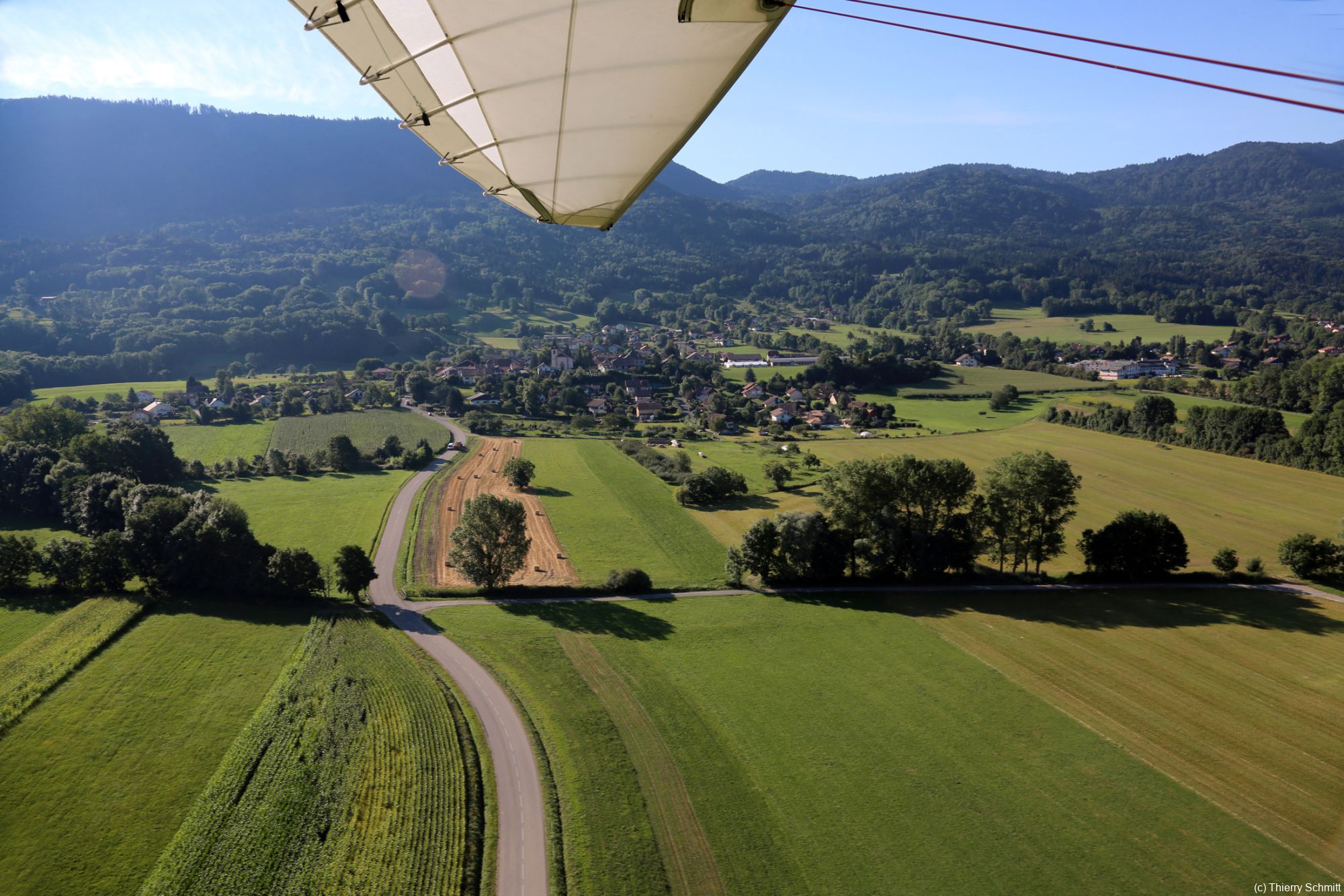 vol en ulm cervens   mont blanc o