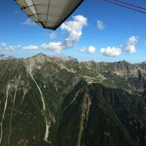 vol en ulm cervens   mont blanc o