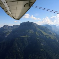 vol en ulm cervens   mont blanc o