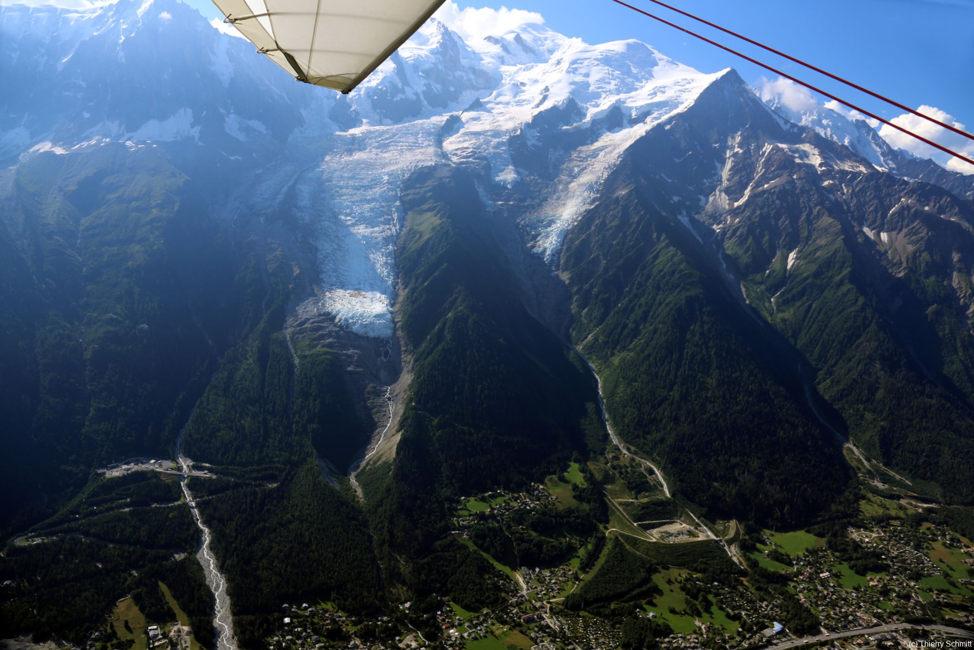 vol en ulm cervens   mont blanc o