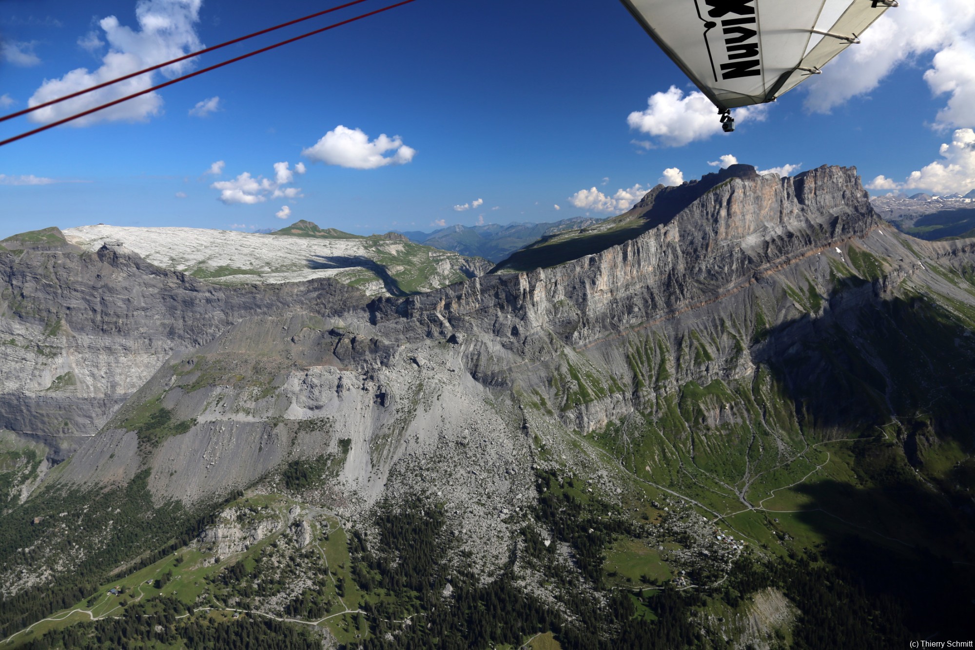 vol en ulm cervens   mont blanc o