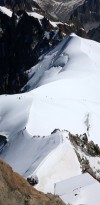 vue depuis laiguille du midi o