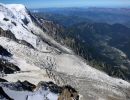 vue depuis laiguille du midi o