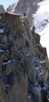 vue depuis laiguille du midi o