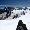 vue depuis laiguille du midi o