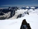 vue depuis laiguille du midi o