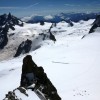 vue depuis laiguille du midi o