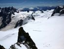 vue depuis laiguille du midi o