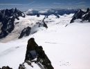 vue depuis laiguille du midi o