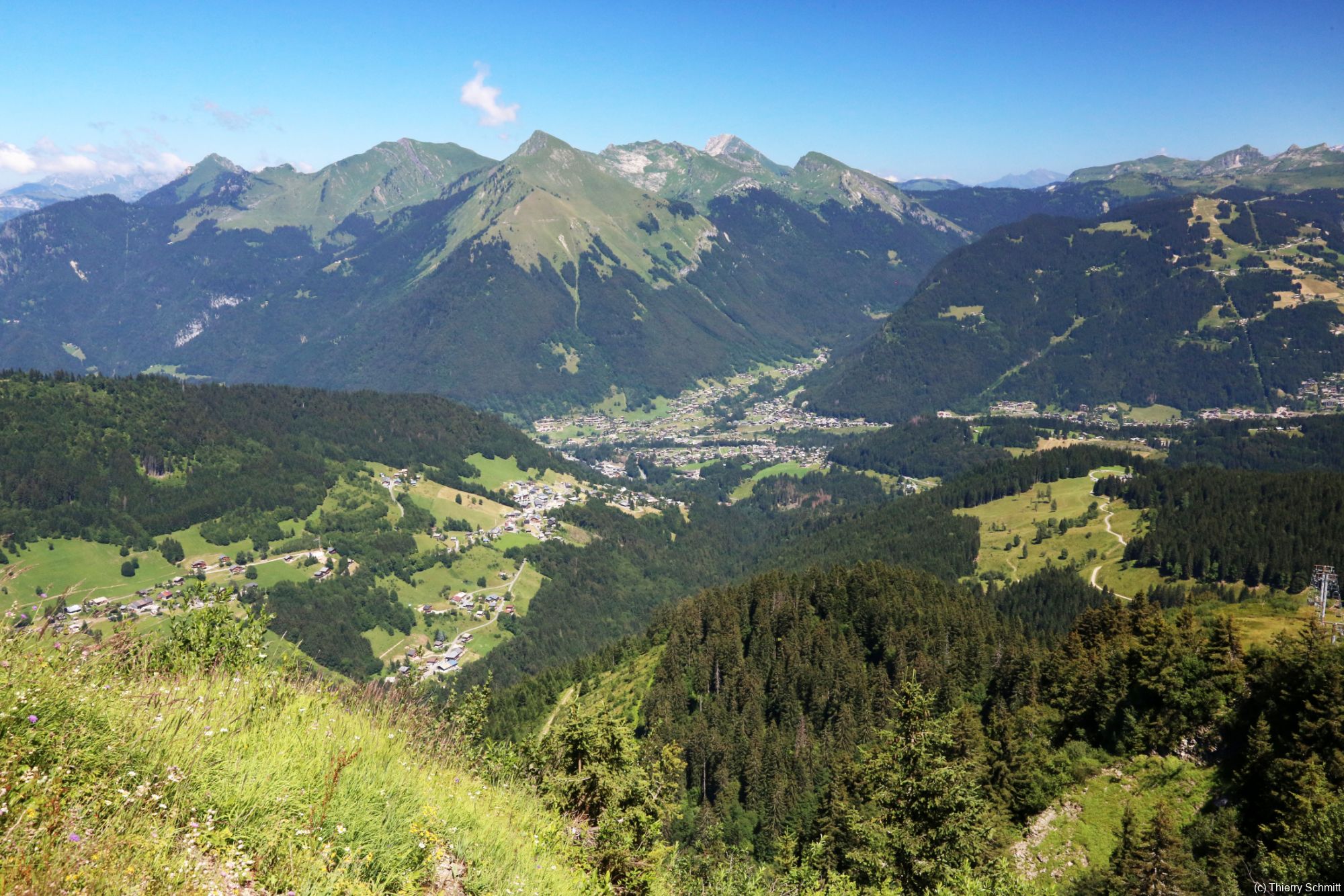 vue depuis le mont chry o