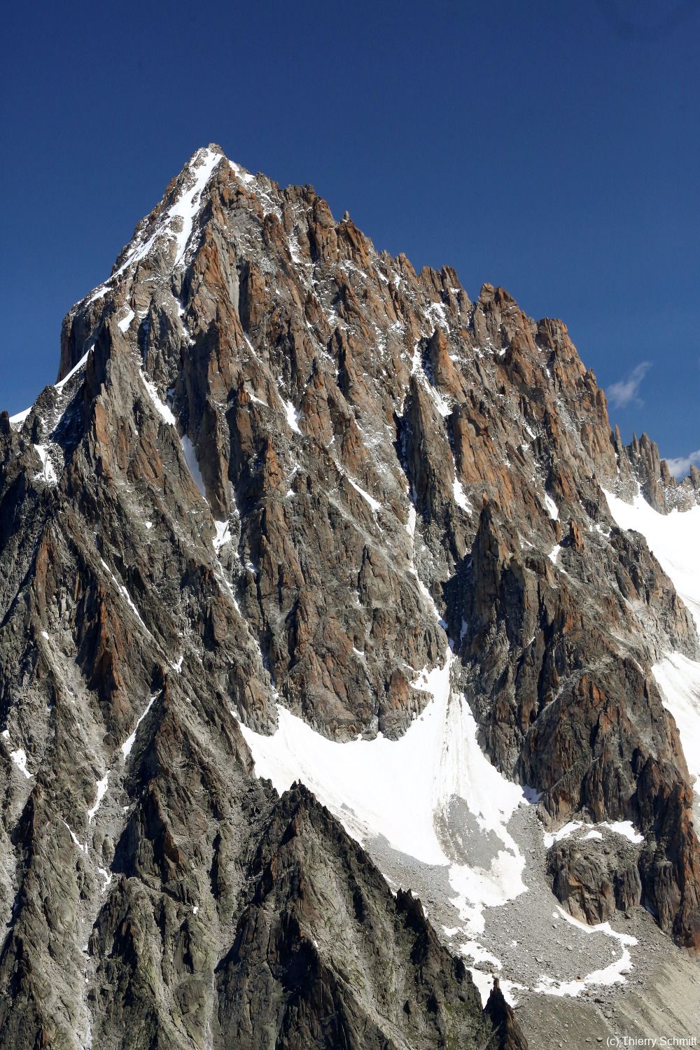 vue depuis les grands montets o