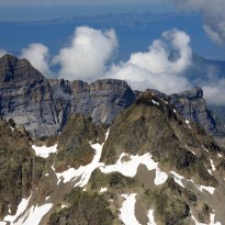 vue depuis les grands montets o