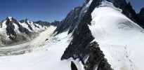 vue depuis les grands montets o