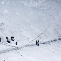 vue depuis les grands montets o