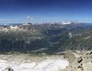 vue depuis les grands montets o