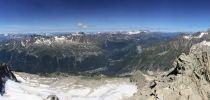 vue depuis les grands montets o