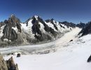 vue depuis les grands montets o