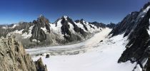 vue depuis les grands montets o