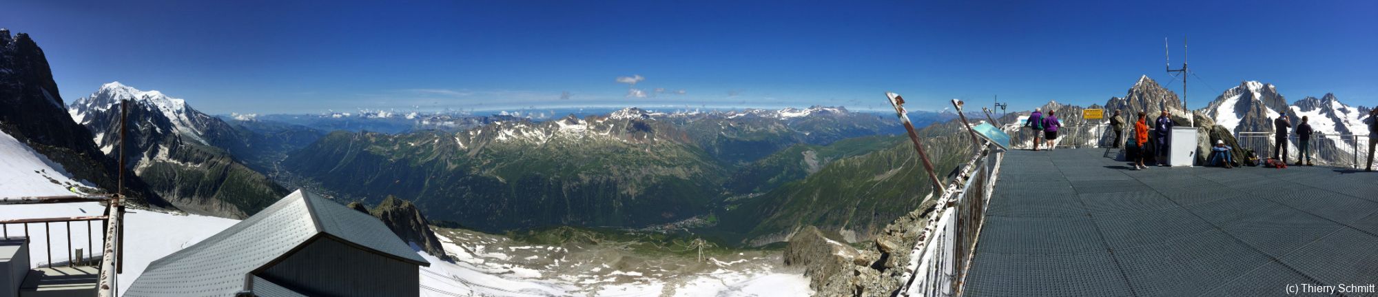 vue depuis les grands montets o