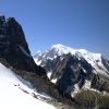 vue depuis les grands montets o