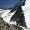 vue depuis les grands montets o