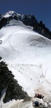 vue depuis les grands montets o