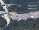 entre du tunnel du mt blanc o