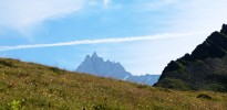 laiguille vue depuis le tramway du mt blanc o