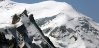 laiguille vue des grands montets o