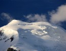 le mont blanc laiguille du midi vu de chamonix o