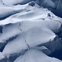 vue depuis laiguille du midi o