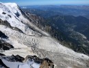 vue depuis laiguille du midi o