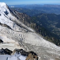 vue depuis laiguille du midi o