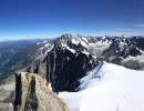 vue depuis laiguille du midi o