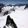 vue depuis laiguille du midi o