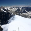 vue depuis laiguille du midi o