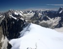 vue depuis laiguille du midi o