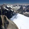 vue depuis laiguille du midi o