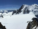 vue depuis laiguille du midi o