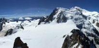 vue depuis laiguille du midi o