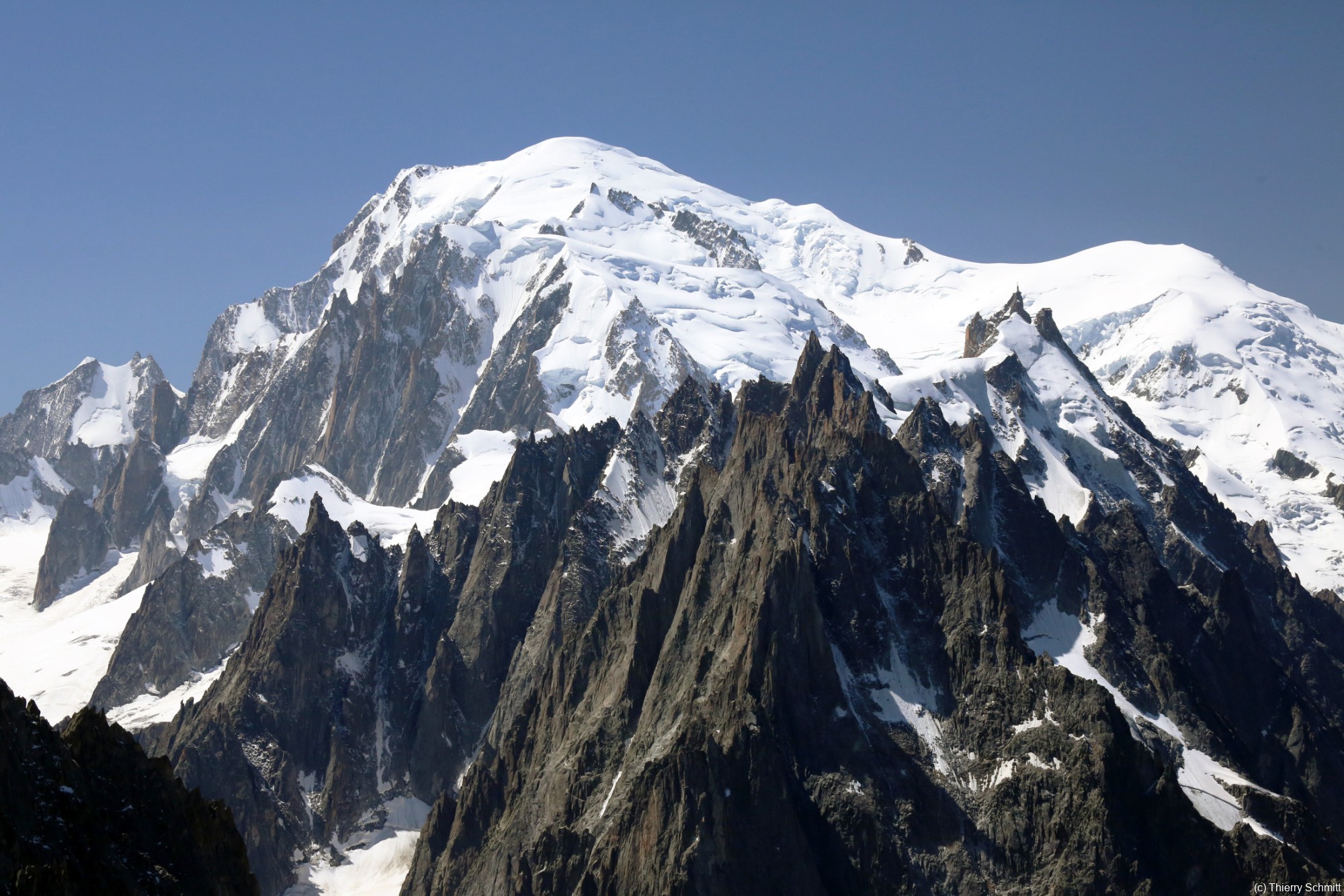 vue depuis les grands montets o