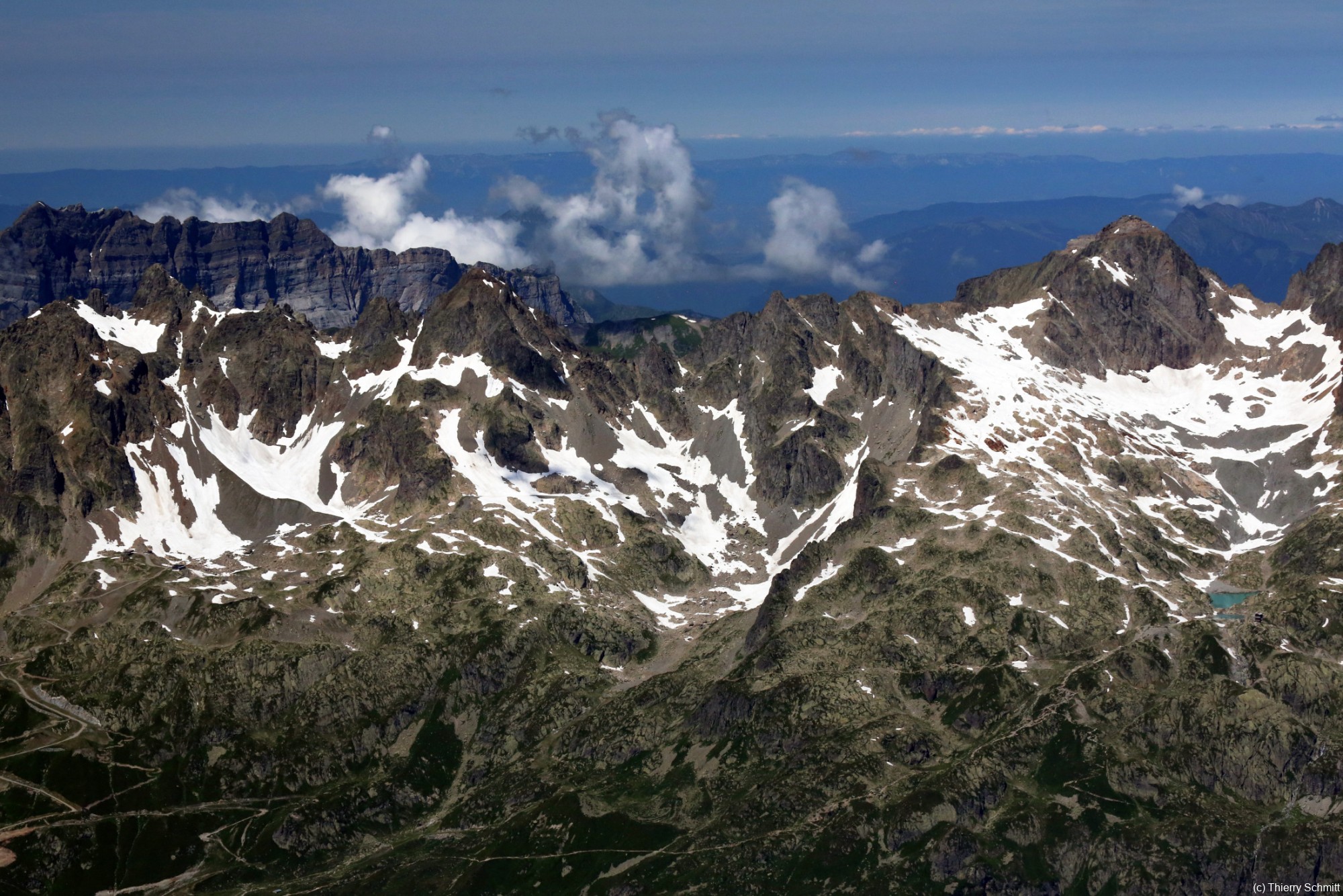 vue depuis les grands montets o