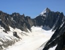 vue depuis les grands montets o