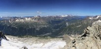 vue depuis les grands montets o