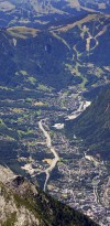 vue depuis les grands montets o