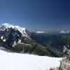 vue depuis les grands montets o